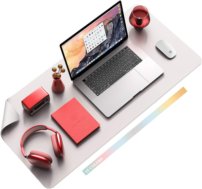 Premium Desk Mat Waterproof Leather Office Pad Protector