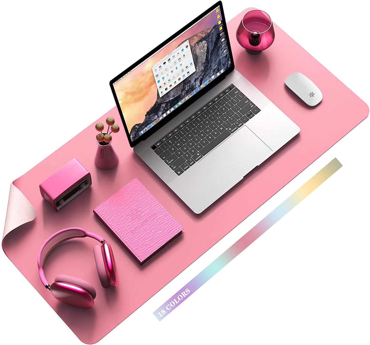 Durable Leather Office Desk Mat Waterproof Pad