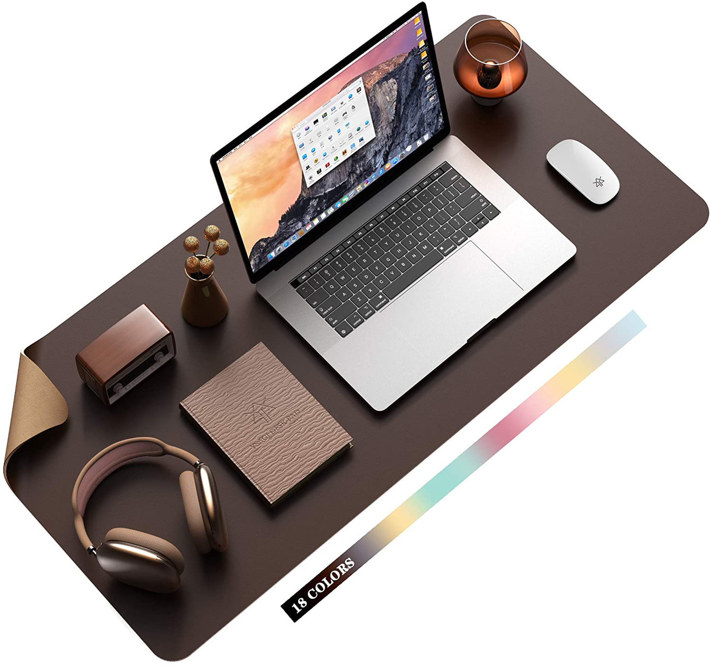 Premium Desk Mat Waterproof Leather Office Pad Protector