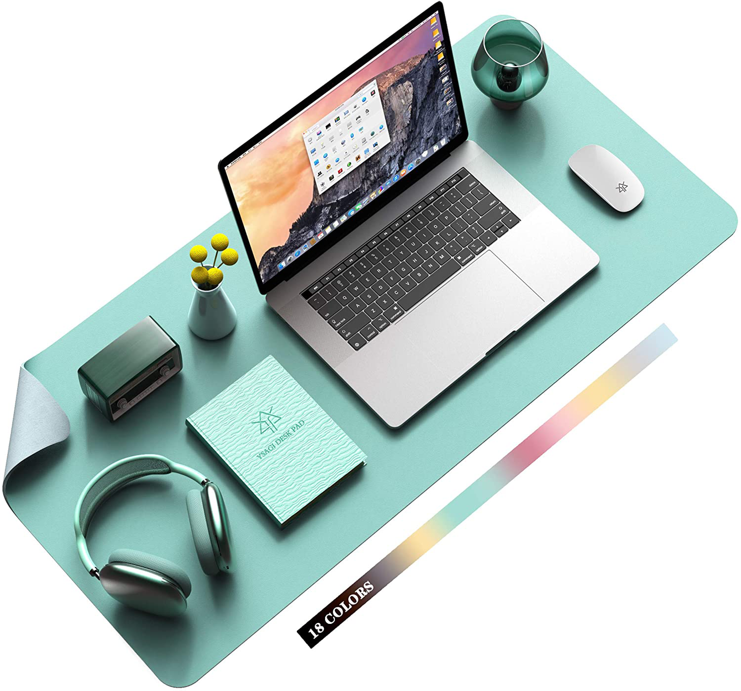 Durable Leather Office Desk Mat Waterproof Pad