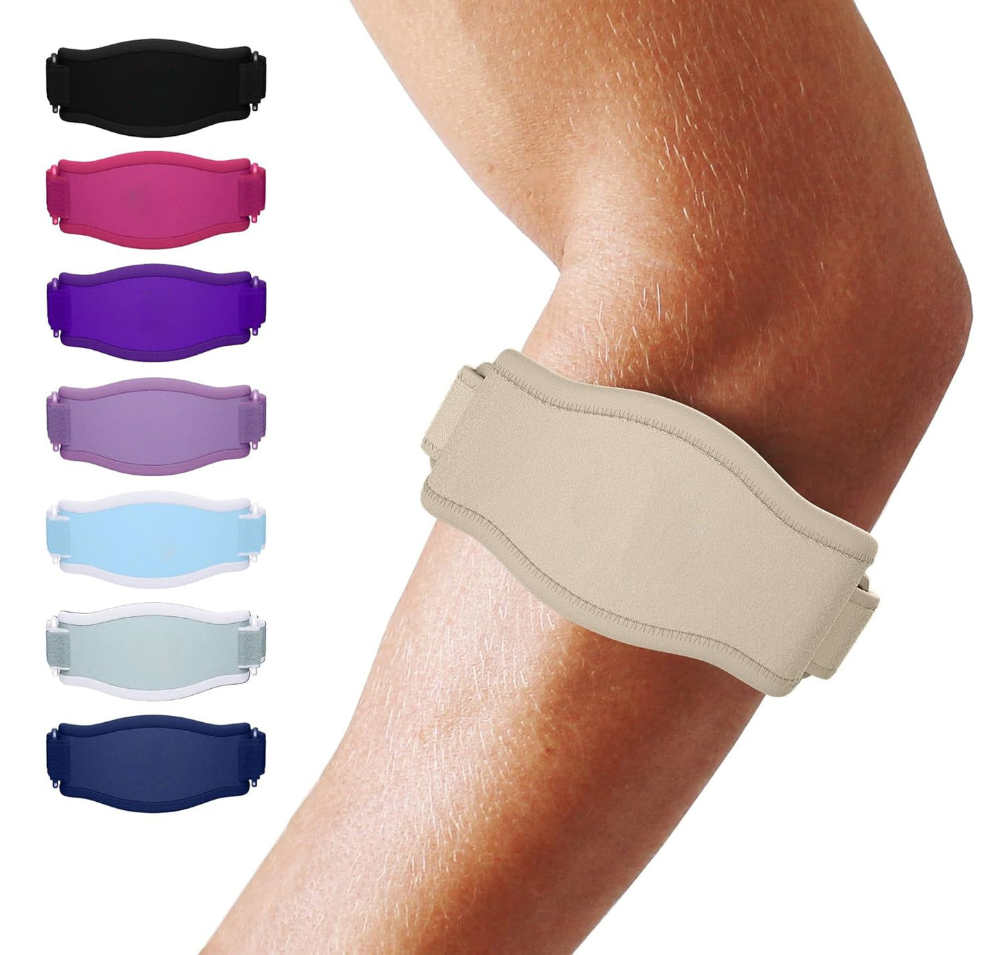 Comfortable Elbow Support Strap for Tennis Elbow Relief