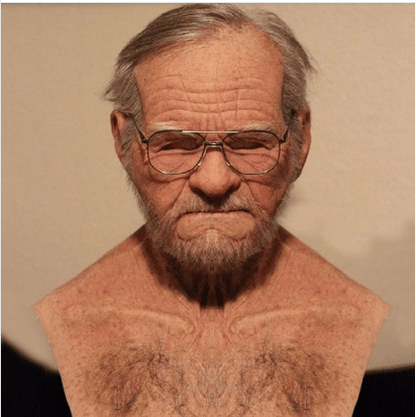 Creepy Scary Halloween Mask Costume