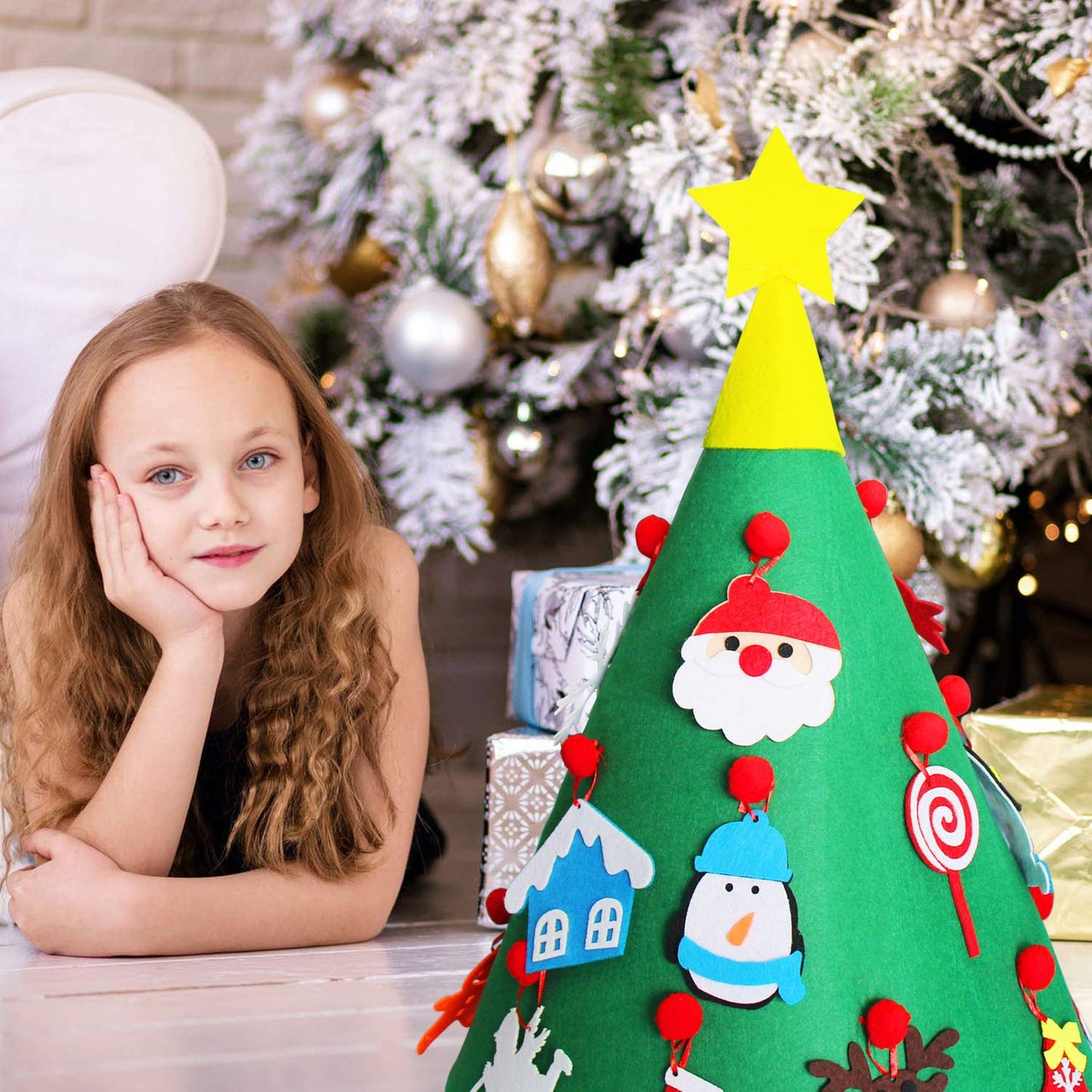 Colorful Interactive Holiday Tree Toy