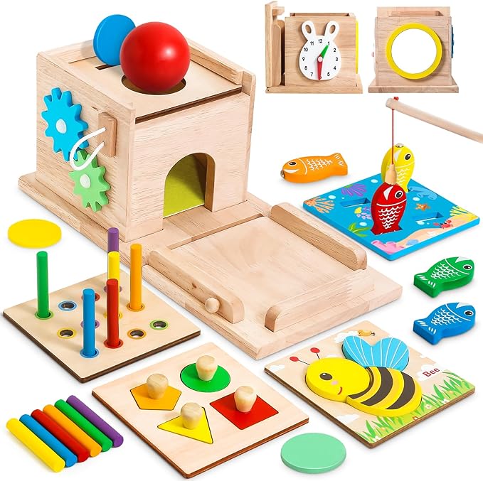 Interactive Baby Toy Set - Educational Play Kit - Luxicro