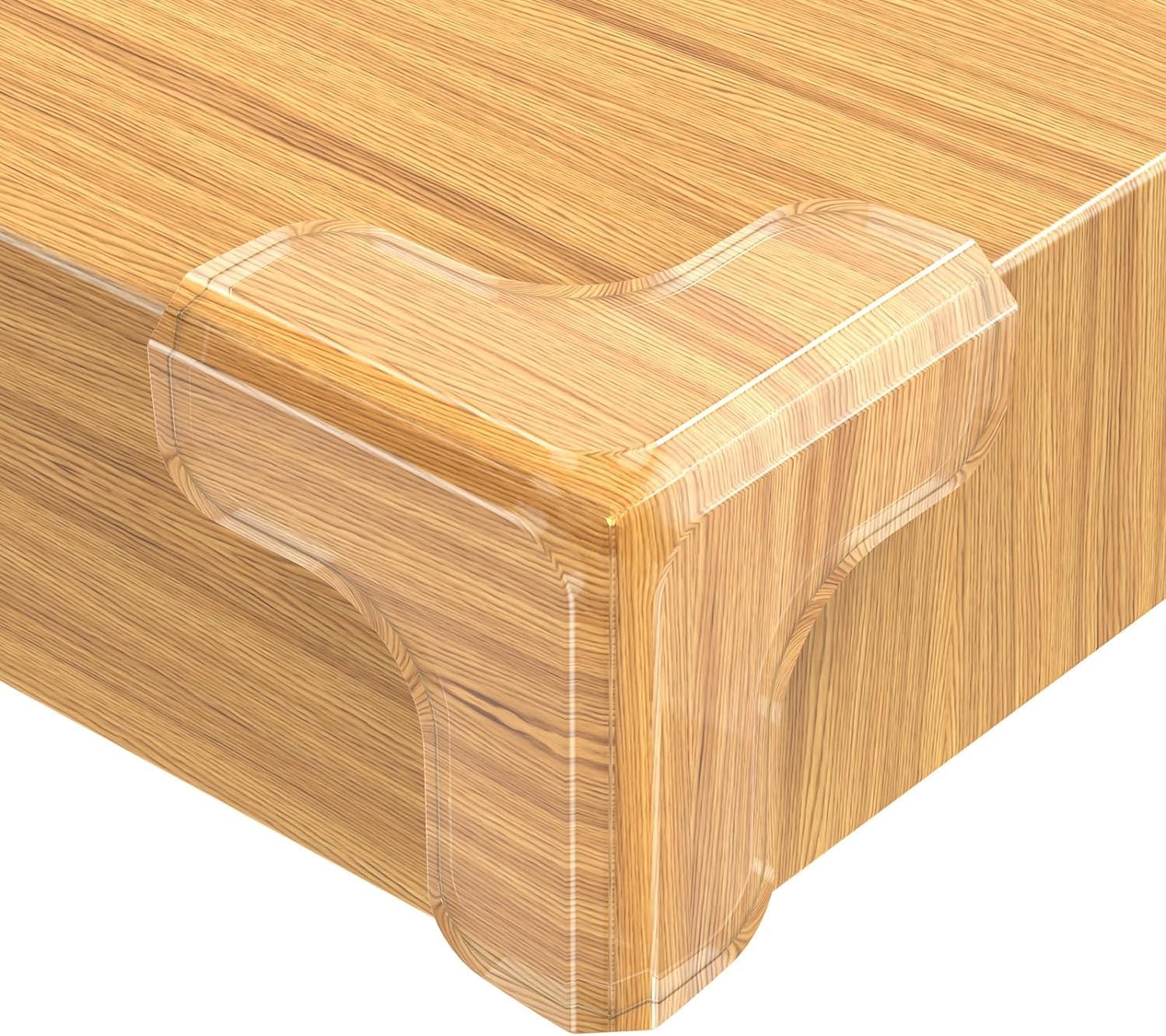Clear Table Edge Protectors, 16 Piece Set - Luxicro