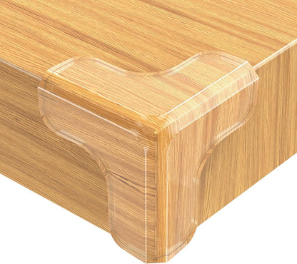 Clear Table Edge Protectors, 16 Piece Set - Luxicro