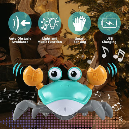 Colorful Baby Crawling Crab Playset