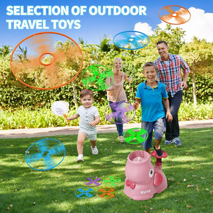 Fun Outdoor Frisbee Thrower Kit