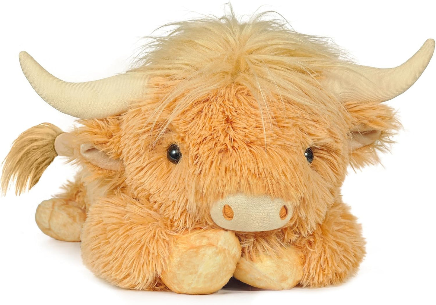 Cuddly Farm Cow Weighted Plush Toy
