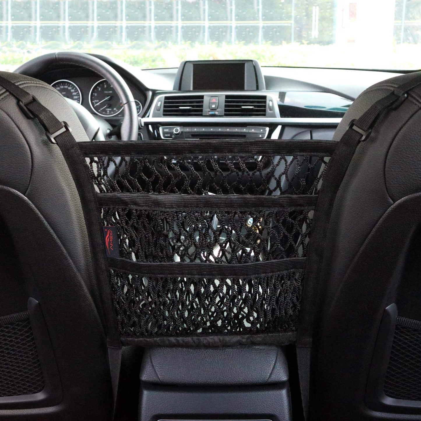 Durable Auto Trunk Storage Net Organizer - Luxicro