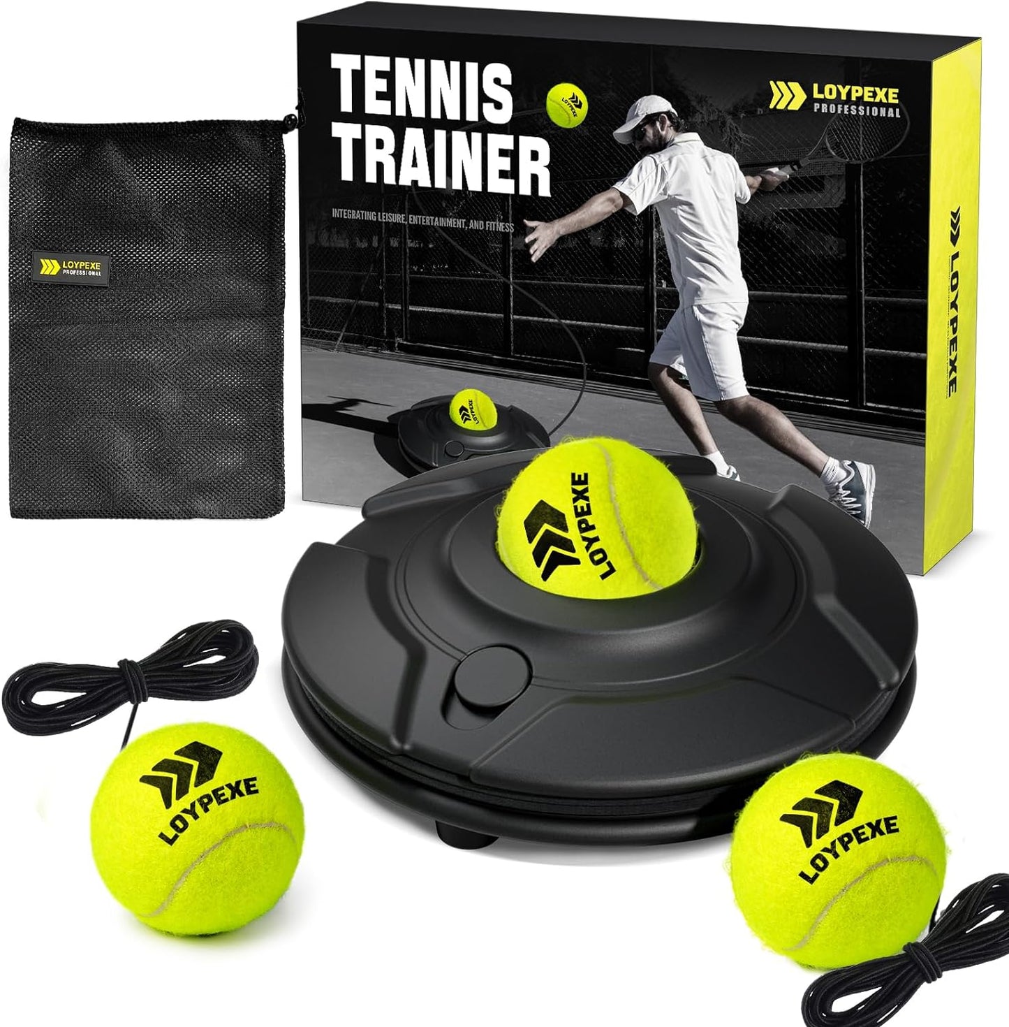 Bouncy Tennis Practice Ball - Luxicro
