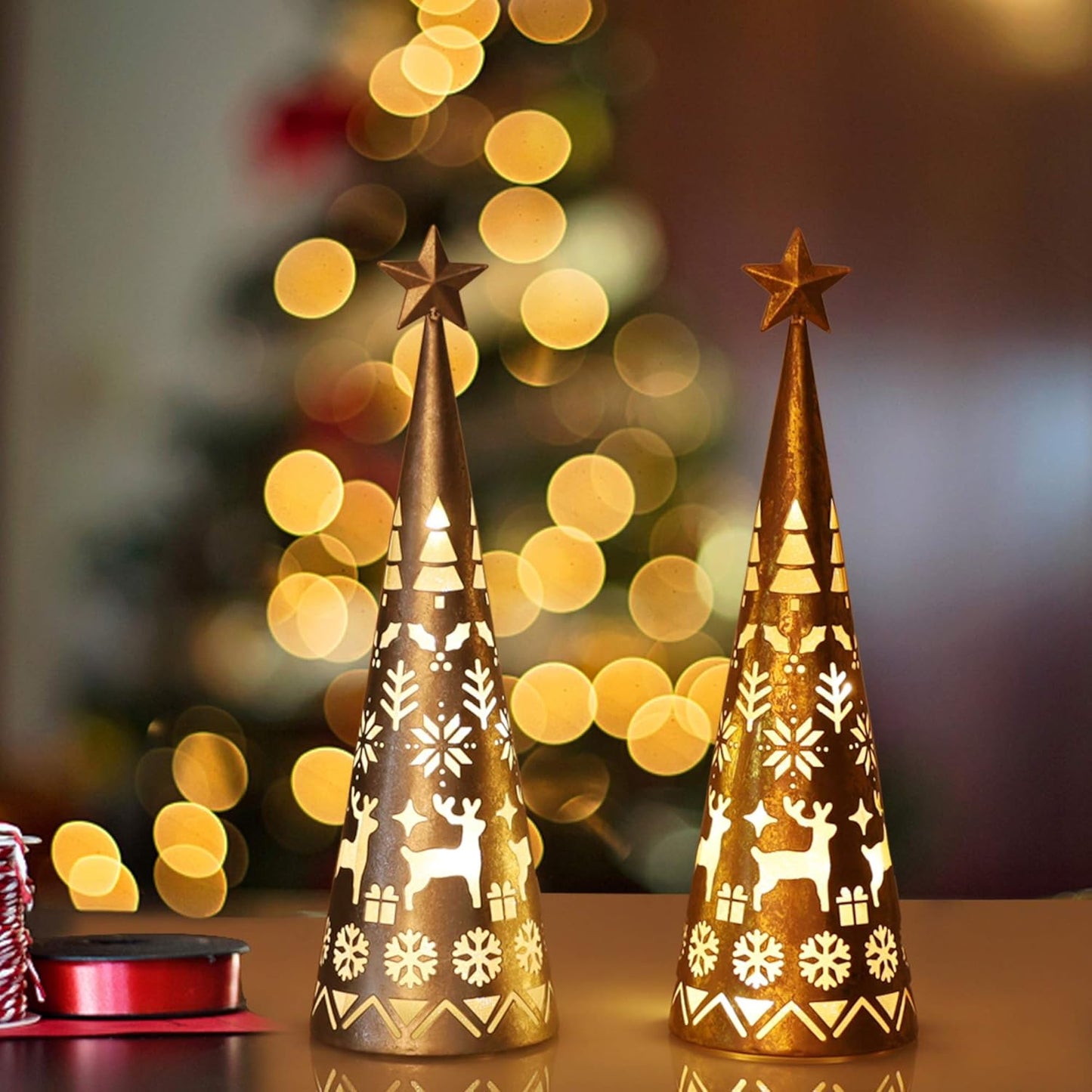 Bright LED Desk Lamp Duo