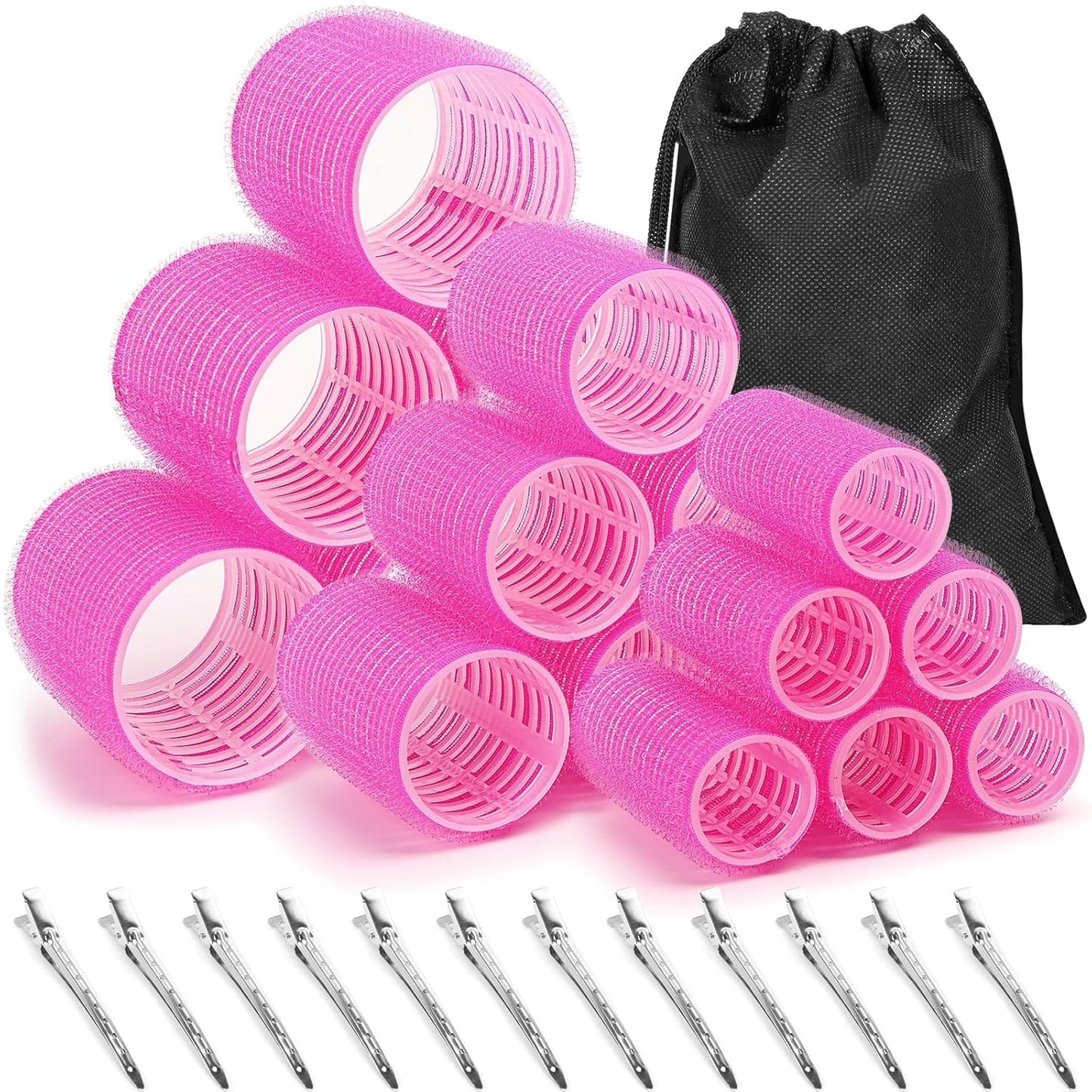 Simple Heatless Curler Set for Loose Waves