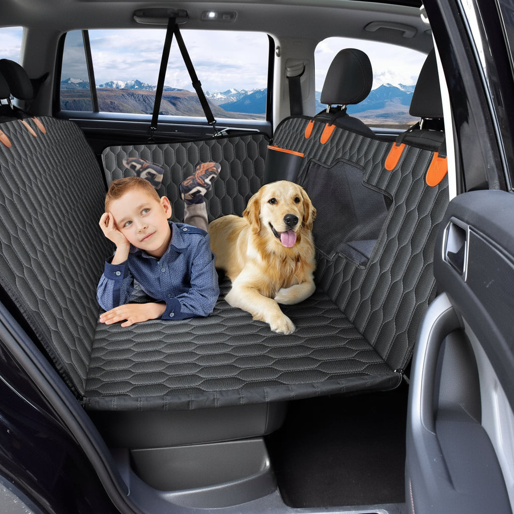 Pet Car Booster Seat - Waterproof Dog SUV Liner - Luxicro