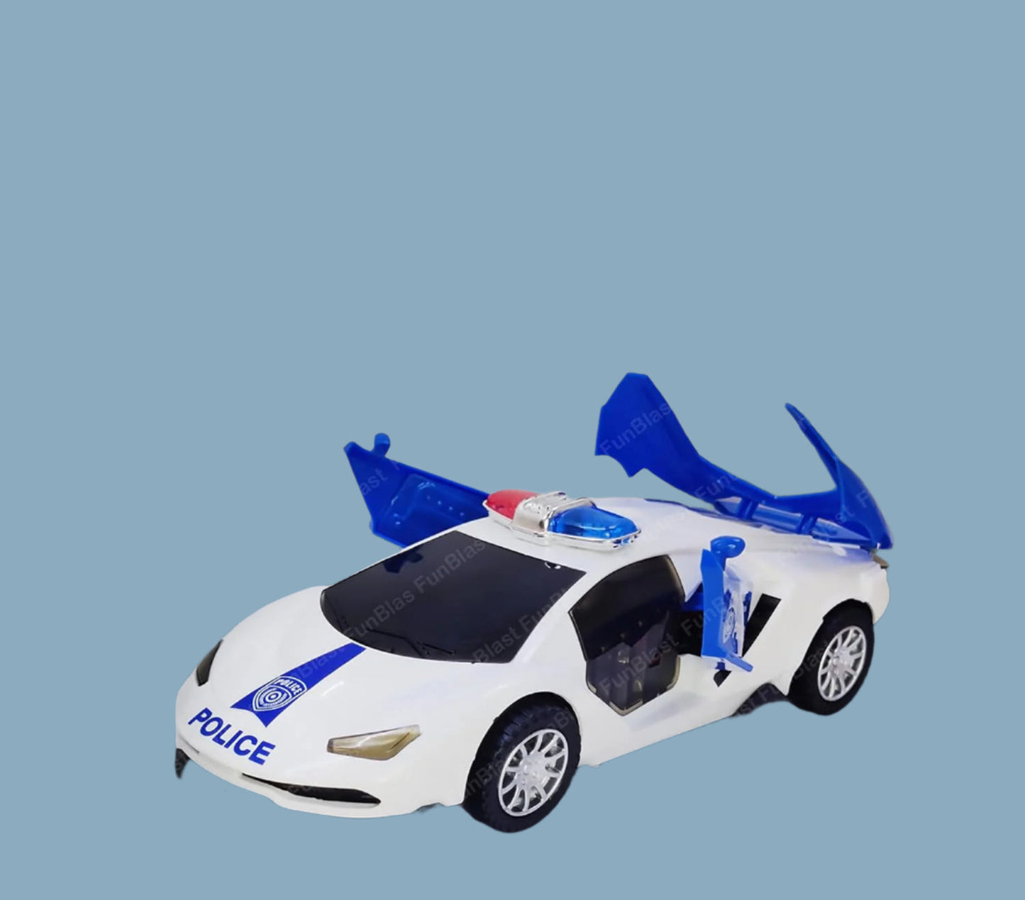 Cool Toy Police Car with Flashing Lights and Sirens