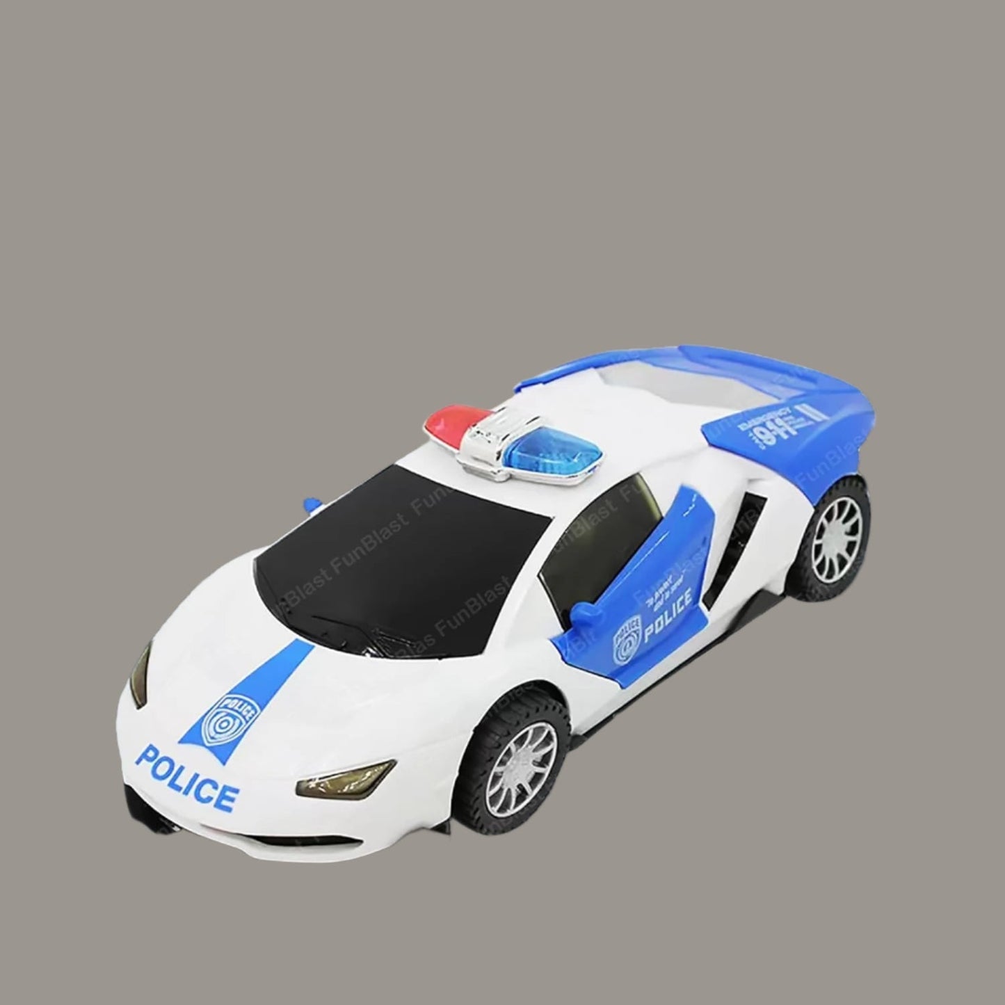 Cool Toy Police Car with Flashing Lights and Sirens