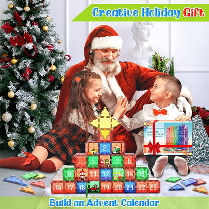 Bright Childrens Magnetic Construction Blocks