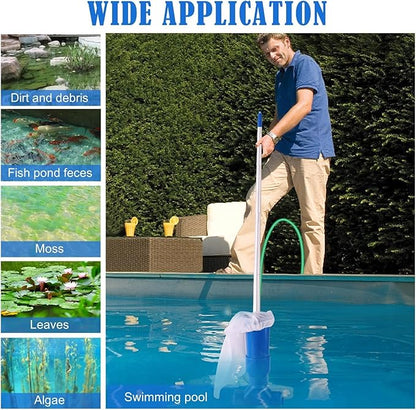 Effortless Pool Cleaner - Automatic Pool Vacuum