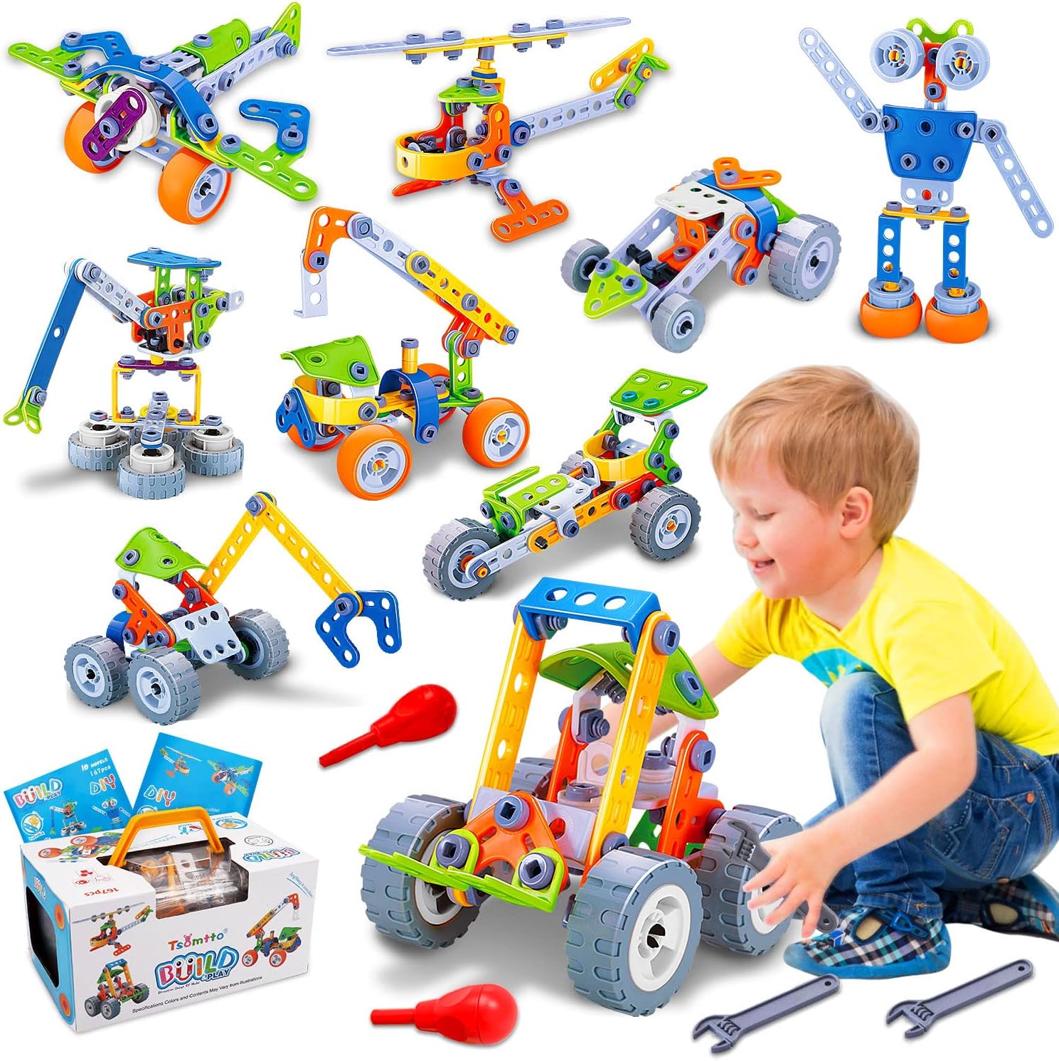 Fun Educational Block Building Set - Luxicro