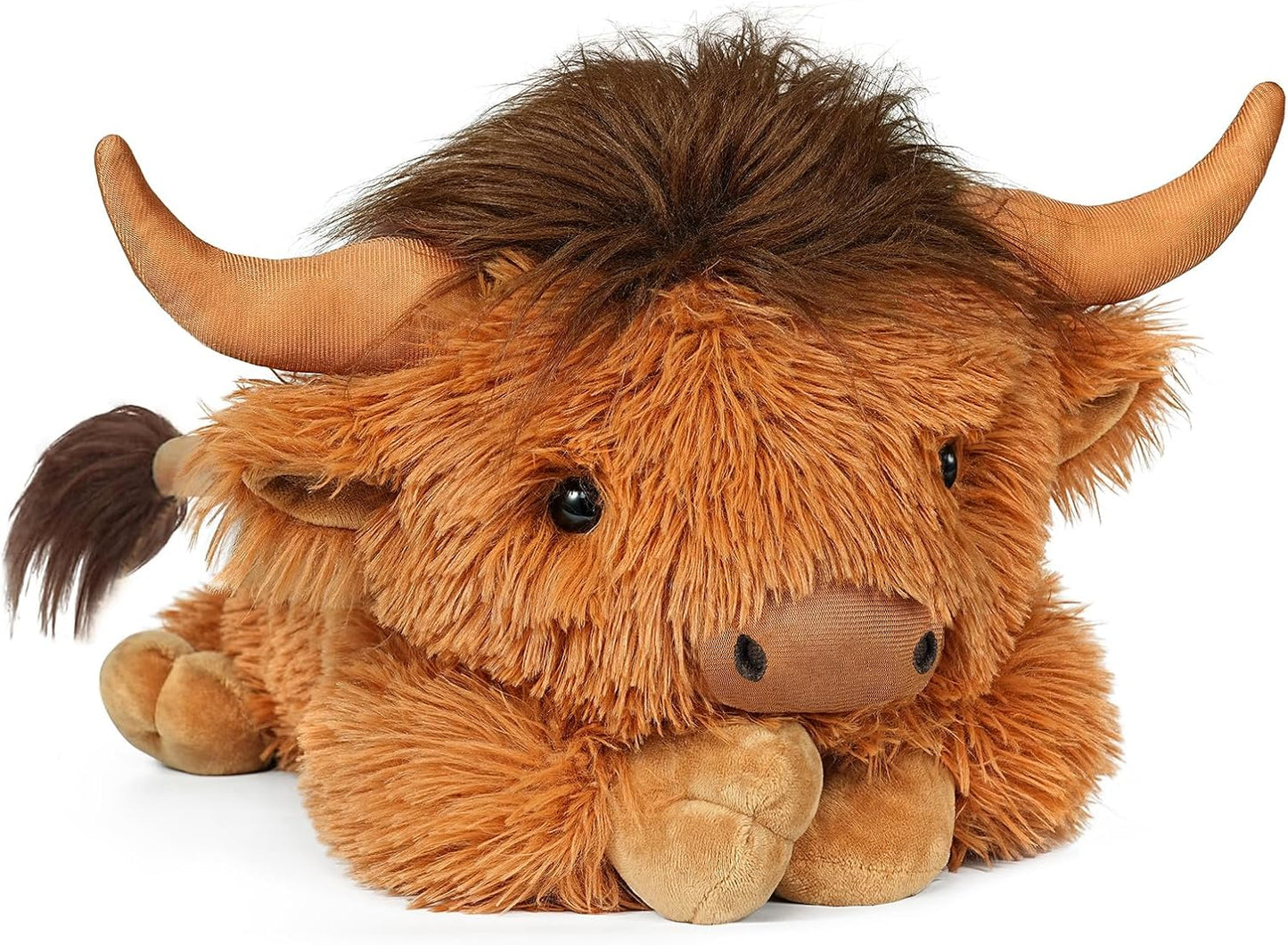 Cuddly Farm Cow Weighted Plush Toy - Luxicro