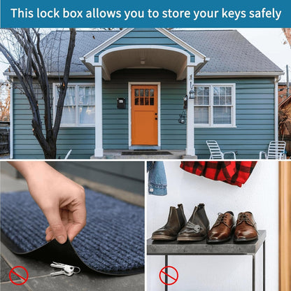 Safely Locked Key Storage Box with 4 Digit Combination