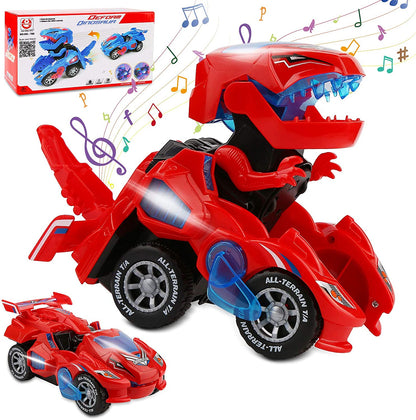 Cool Convertible Dino Vehicle Toy