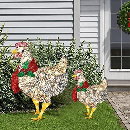 Colorful LED Holiday Chicken String Light