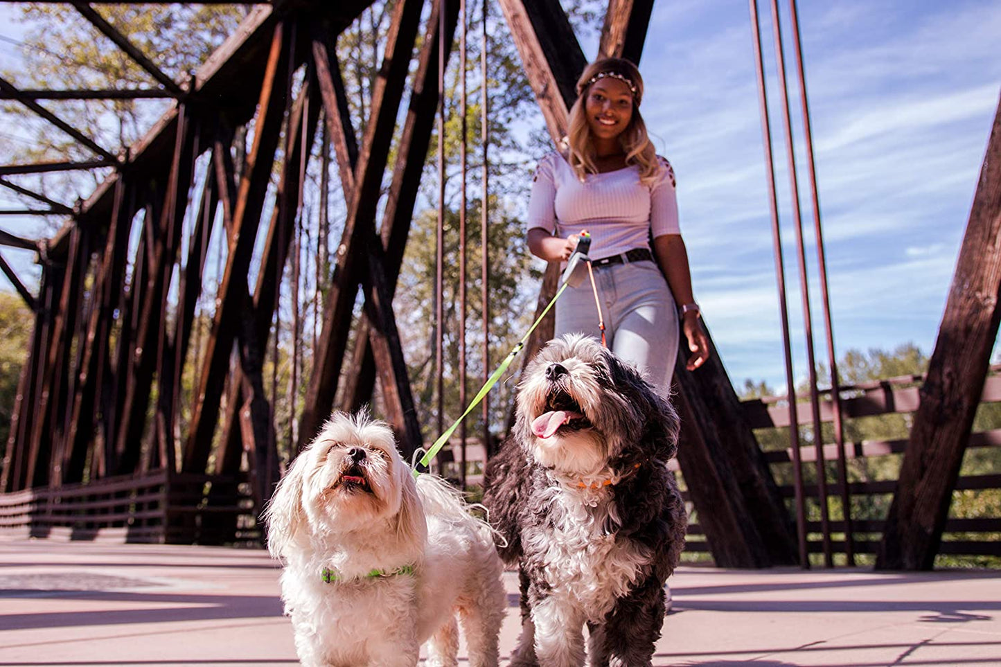 Flexible Dual Dog Leash