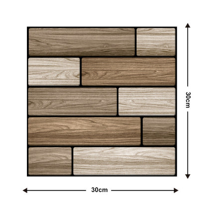 Colorful 3D Wall Art Decals Tiles