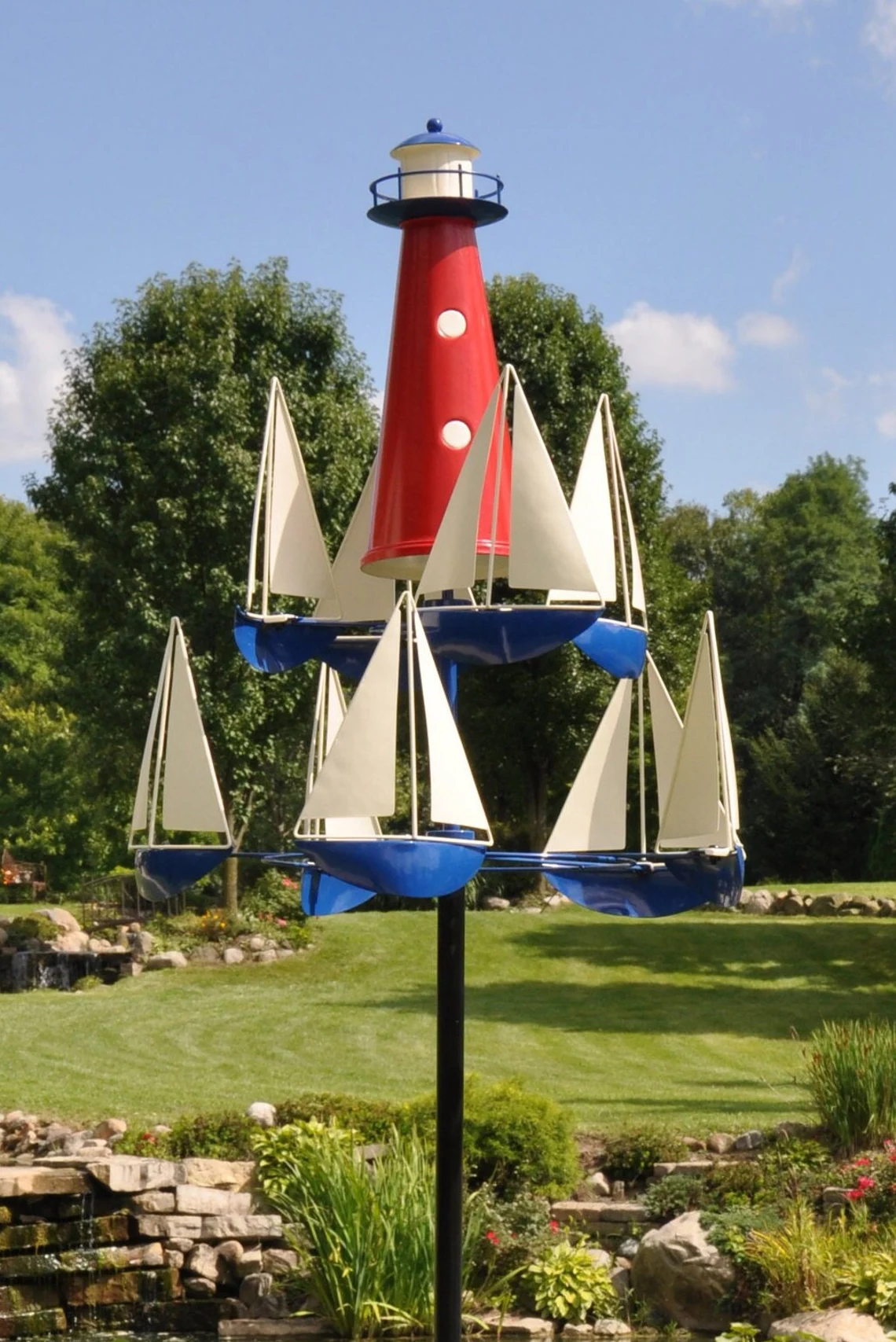 Colorful Garden Metal Wind Chime Decor
