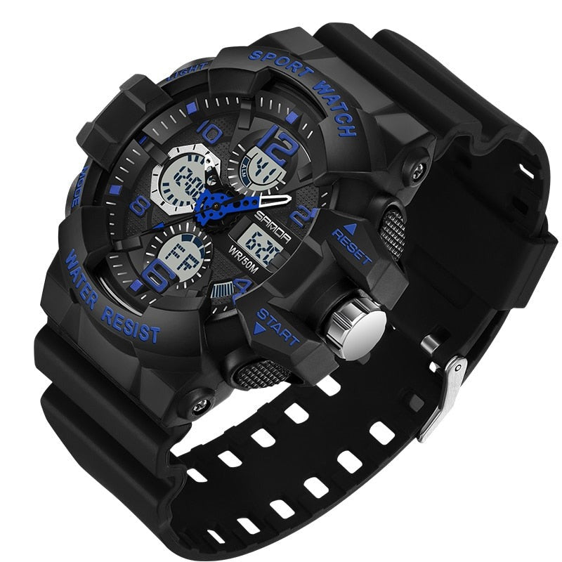 Rugged Water Resistant Outdoor Digital Watch - Luxicro