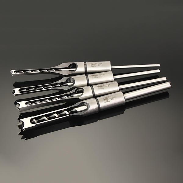Accurate Square Hole Drill Bit Set