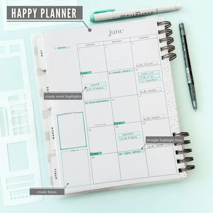 Customizable Daily Planner Pad System