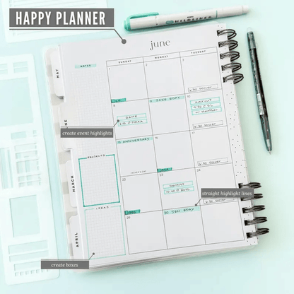 Customizable Daily Planner Pad System