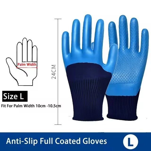 Durable Heavy Duty Protective Work Gloves - Luxicro
