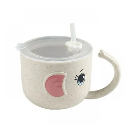 Kids' Sippy Cup with Straw - Luxicro
