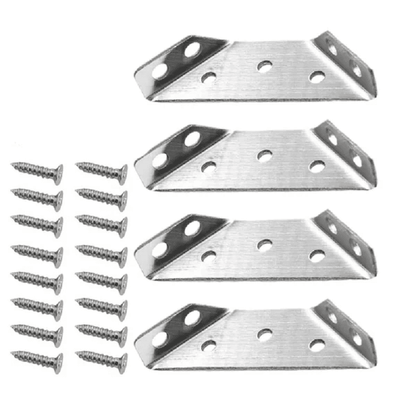 Durable Steel Corner Support for Shelves