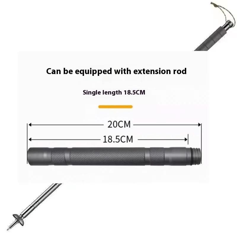 Portable Trekking Pole with Multi Function Tool