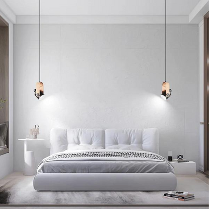 Modern Pendant Light with Flexible Arm
