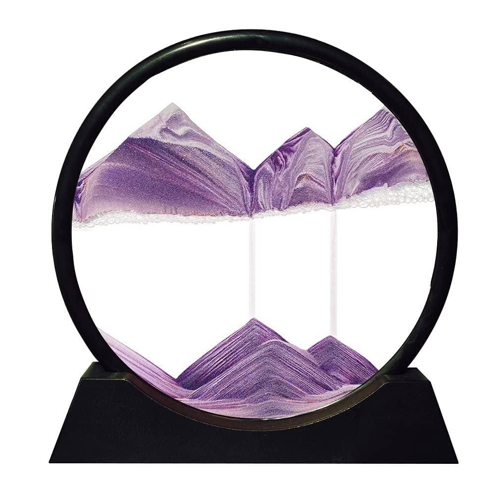 Vibrant Interactive Sand Art Display