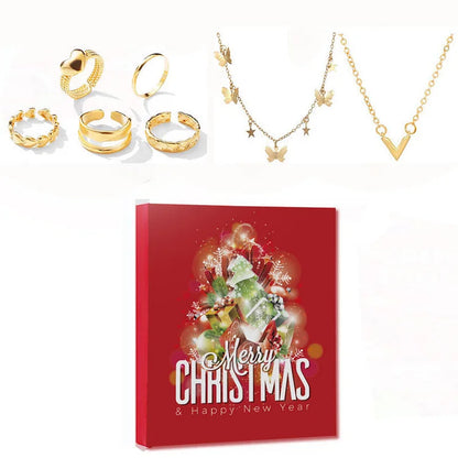 Elegant Countdown Metal Advent Calendar