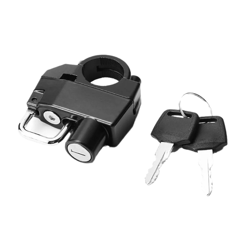 Secure Bike Helmet Locking System