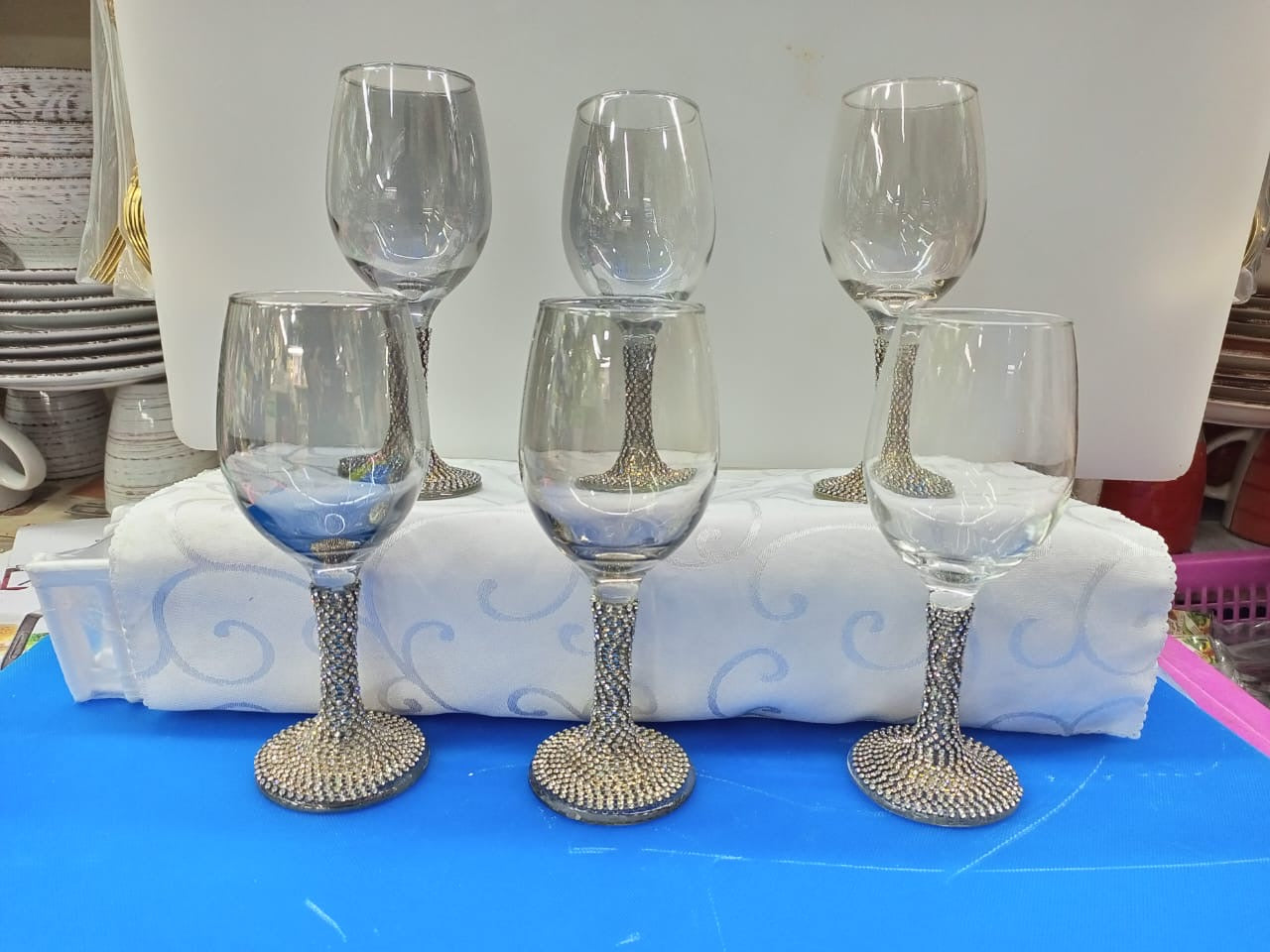 Premium Wine Glasses 6 Piece Set