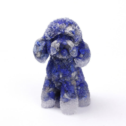 Beautiful Crystal Dog Figurine Ornament - Luxicro