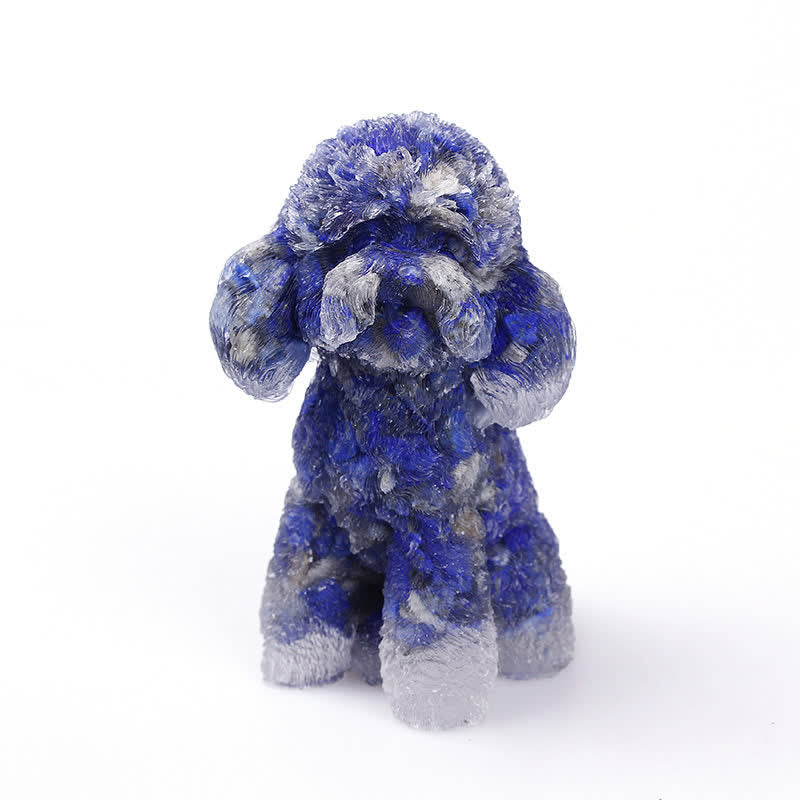 Shiny Gemstone Dog Ornament Figure - Luxicro