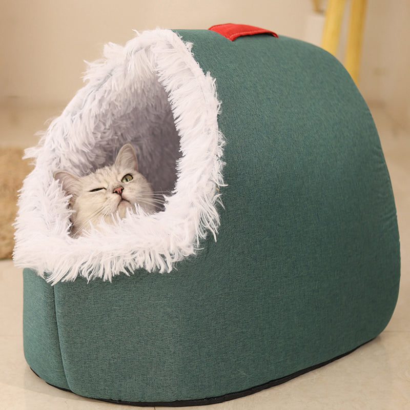 Plush Pet Hideaway Bed - Luxicro