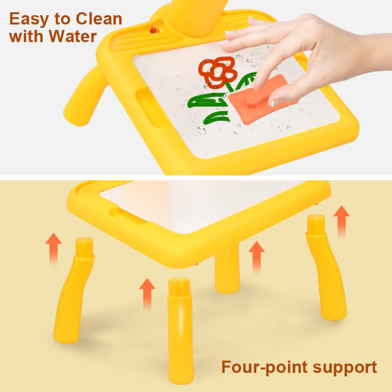 Fun Kids Dinosaur Drawing Table