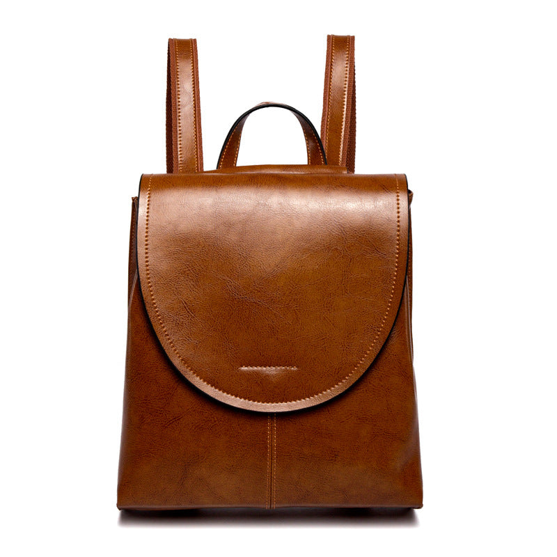 Luxury Genuine Leather Ladies Backpack