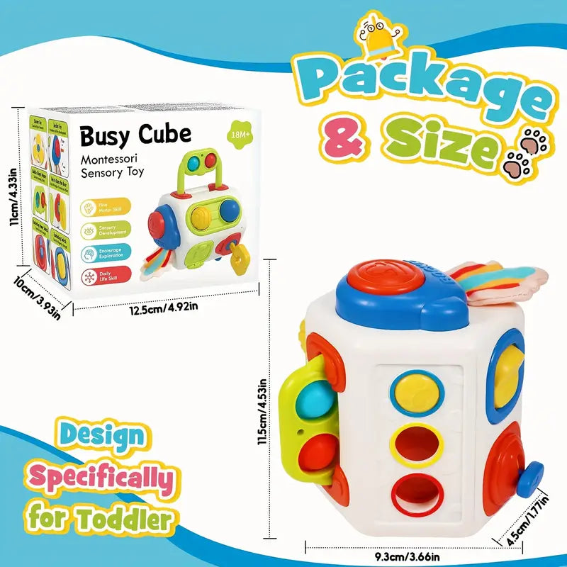 Vibrant Educational Baby Block Toy