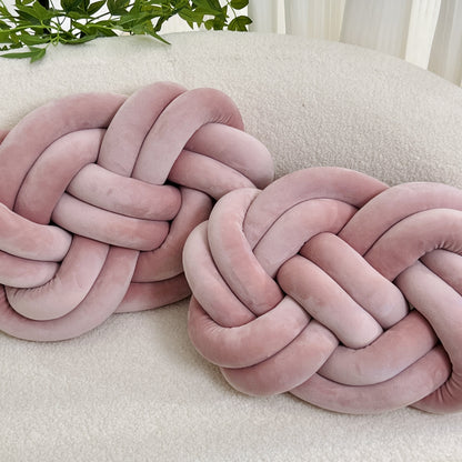 Soft White Pillow with Decorative Buttons